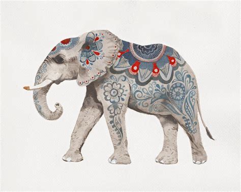 Patterns from India | Part 1 | Indian elephant art, Elephant print art ...
