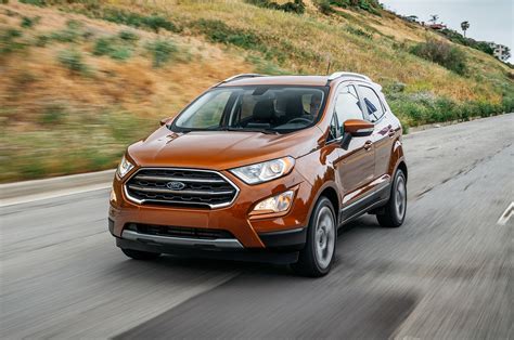 2018 Ford EcoSport Titanium FWD First Test: Slow Motions