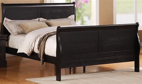 Lewiston Black King Sleigh Bed from Standard Furniture | Coleman Furniture