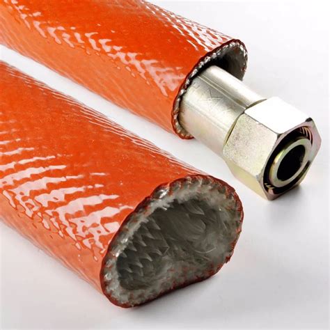 1M 30mm High Temperature Fire Retardant Casing Pipe protecting Cable ...