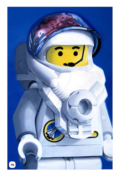 Lego Astronaut - 1999 (2014) by gabrielezannotti on DeviantArt