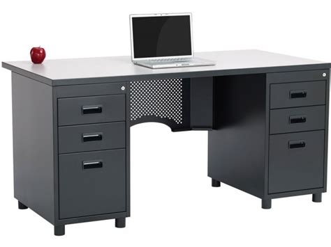 Nate Teachers Desk - Double Pedestal ACD-3060, Teacher Desks