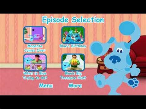 The Best of Blue's Clues DVD Menu - YouTube