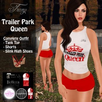 Second Life Marketplace - Tramp - Trailer Park Queen BOXED