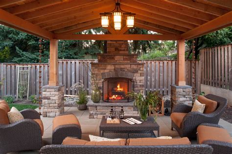 Simple Outdoor Fireplace Design - Paradise Restored Landscaping | Outdoor fireplace designs ...