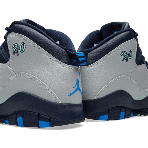 Nike Air Jordan 10 Retro Wolf Grey & Photo Blue | END. (US)