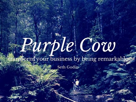 Purple Cow - Seth Godin