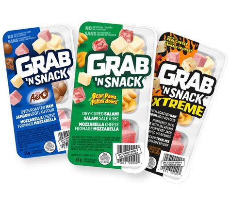 Grab’N Snack™ kits, brand | Maple Leaf Foods