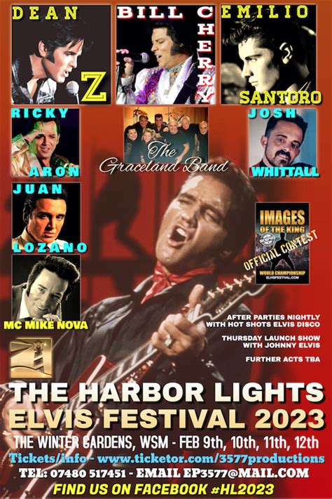 The Harbor Lights Elvis Festival 2023 - Information