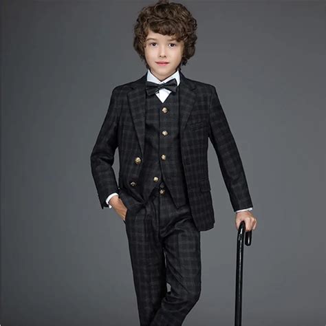 Custom Made New Style Boys Formal Wear Formal Boy Kids Dress Suit Set ...