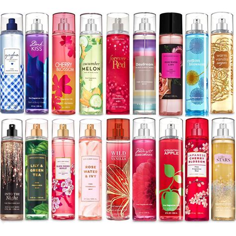 ORIGINAL BATH & BODY WORKS Fragrance Mist 236mL [Warm Vanilla Sugar ...