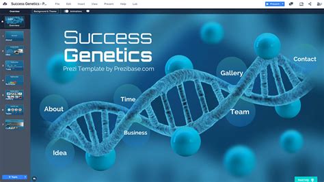 Success DNA Prezi Template | Prezibase