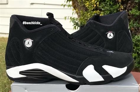 Air Jordan 14 XIV Black and White Release Date 487471-016 | Complex