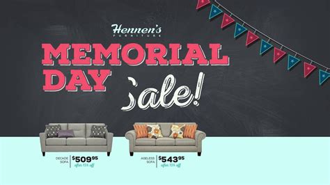 Memorial Day Furniture Sale - YouTube