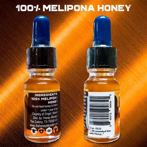 Melipona Honey - Stingless Bee Honey for Sale - Honey Blossom USA