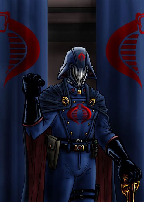 darker fan art | Cobra commander, Cobra art, Classic cartoons