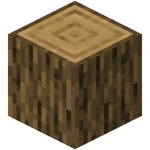 Minecraft Oak Wood Log - Minecraft Tutorial & Guide