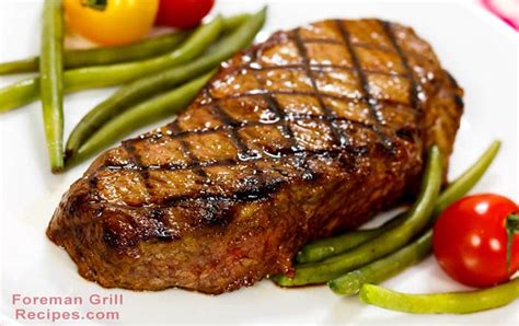 Foreman Grill New York Strip Steak - Foreman Grill Recipes