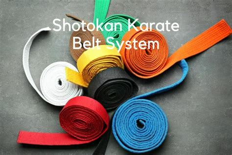 An Overview of the Shotokan Karate Belt System