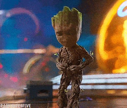 dancing groot gif | Tumblr