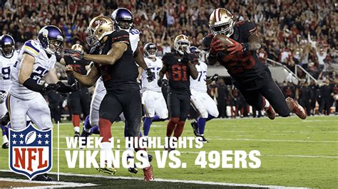 Vikings vs. 49ers | Week 1 Highlights | NFL - YouTube