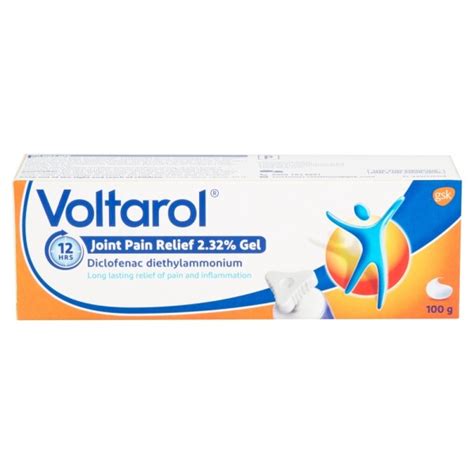 Buy Voltarol 12 Hour Emulgel P 2.32% Pain Relief Gel 100g