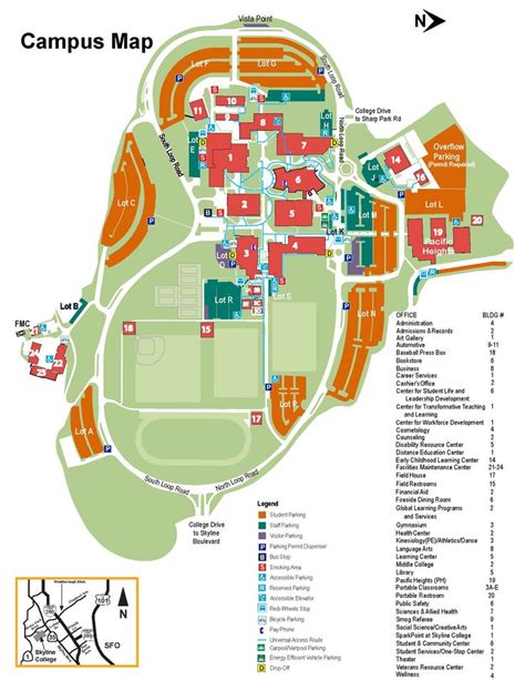 New College Campus Map