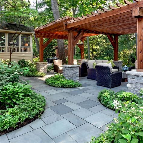 Bluestone Patio Ideas | K&D Landscape Management | Patio landscaping ...