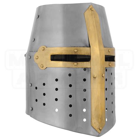 Crusader Great Helm - AB1508 by Medieval Armour, Leather Armour, Steel ...