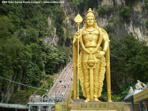 Batu Caves and Dark Caves in Kuala Lumpur Malaysia