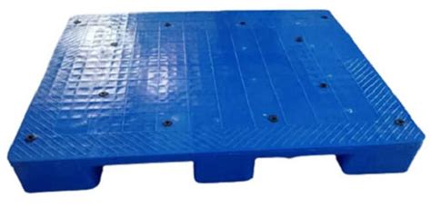 Blue 48 X 40 Inch Pvc Plastic Rectangular Industrial Pallet at Best Price in Kanpur | Mahadev ...