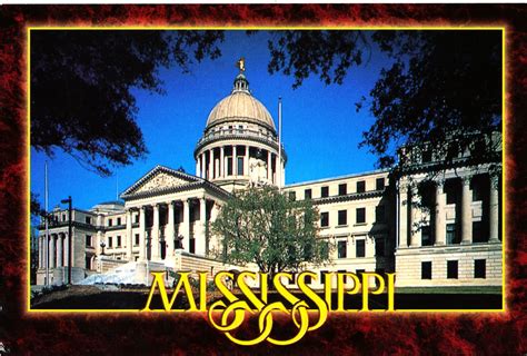 The World in a Postcard - Swap, Trade, Exchange Postcards: Mississippi State Capitol