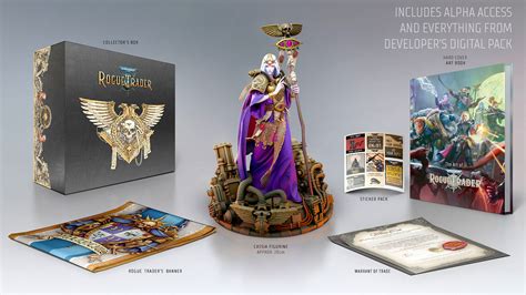 All the swag in Warhammer 40k Rogue Trader Collector’s Edition