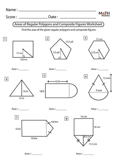 Top 5 Area of Composite Figures Worksheets: Enhance Your Geometry Skills – thefrontierfemiknowlogist