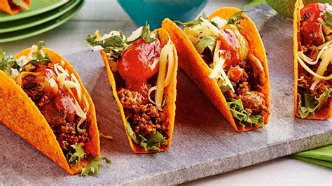 Nacho Cheese Tacos - Mexican Recipes - Old El Paso AU