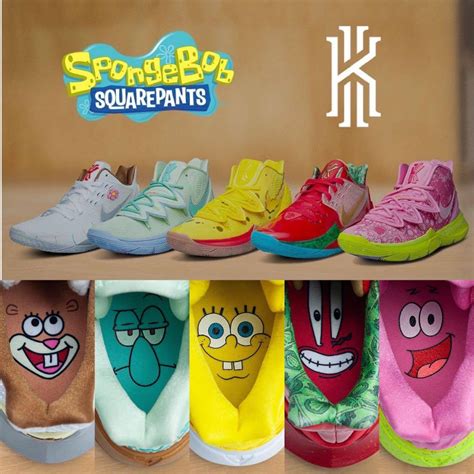 Nike Kids Kyrie 5 'Spongebob' sneakers SS20 Farfetch.com