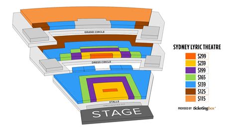 Sydney Sydney Lyric Theatre Seating Chart