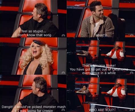 the voice, funny quotes, blake shelton - Dump A Day