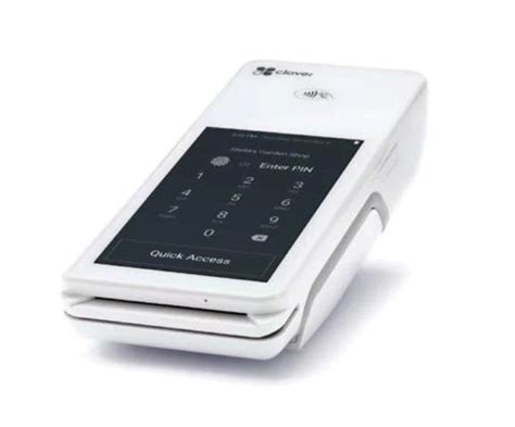 Clover Handheld Credit Card Machine - machinejult