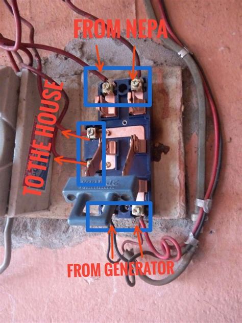 Help On How Connect A Changeover Switch *pic* - Nairaland / General - Nigeria