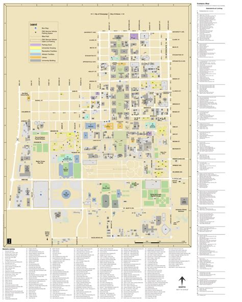 Main Campus Map - University of Illinois Facilities and Services