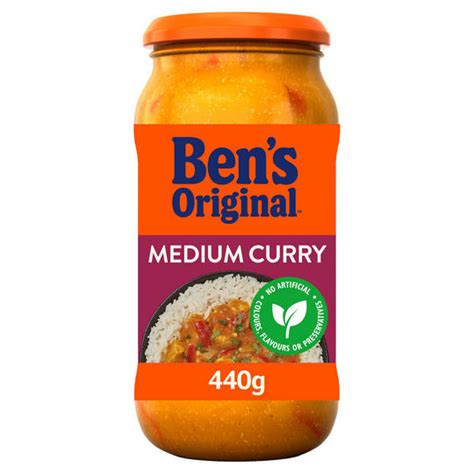 Bens Original Medium Curry Sauce 440g | Iceland Foods