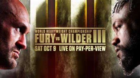 How To Watch Tyson Fury Vs Deontay Wilder 3 - Latest Boxing News Today