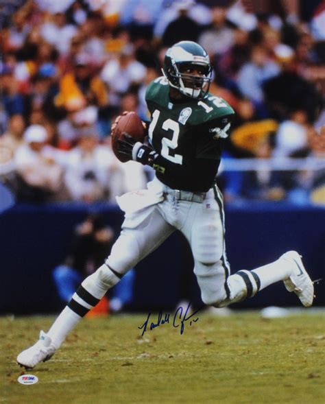 Randall Cunningham Signed Eagles 16x20 Photo (PSA COA) | Pristine Auction