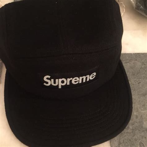 Supreme cap black, Men's Fashion, Watches & Accessories, Caps & Hats on Carousell