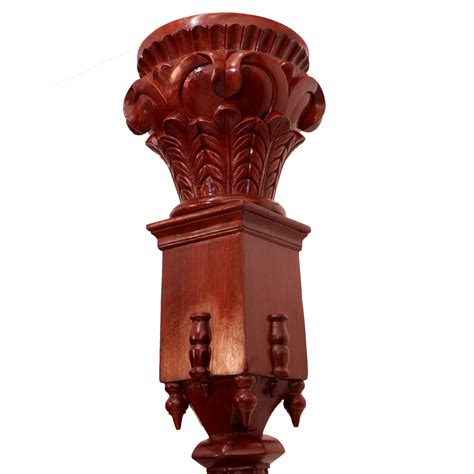 Classical solid wood Pillar