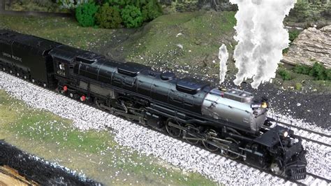 Review: MTH HO Big Boy Steam Loco w/Smokin' Whistle! #4014, a 4-8-8-4! Proto Sound 3.0! - YouTube