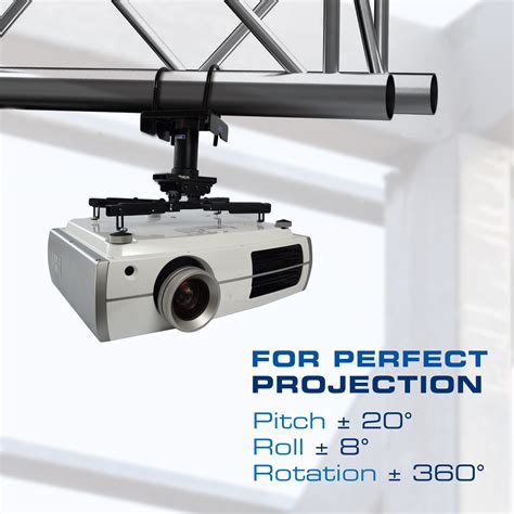 QualGear® Pro-AV QG-KIT-TA-3IN-B Projector Mounting Kit - Projector ...