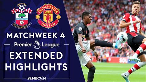 Southampton v. Manchester United | PREMIER LEAGUE HIGHLIGHTS | 8/31/19 ...