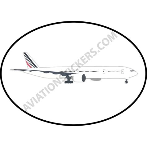 Boeing 777 Air France Sticker | AviationStickers.com